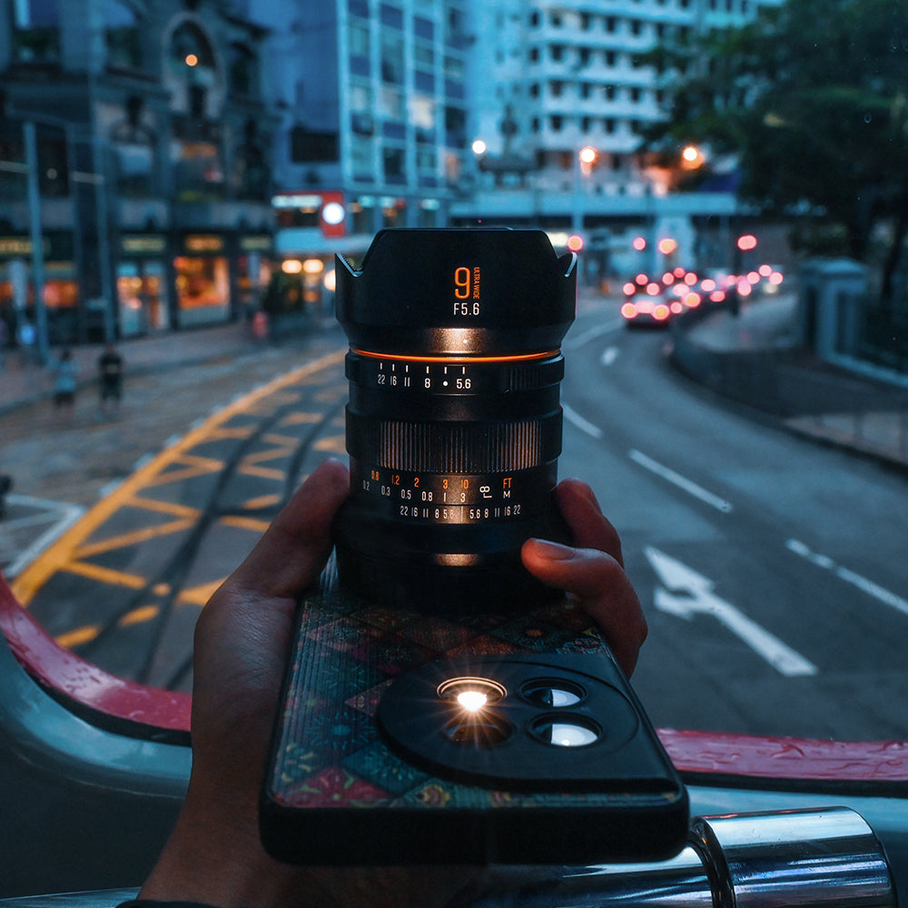 The Best Gift for Dad Brightin Star 9mm F5.6 Full Frame Manual Focus Camera Lens Ultra Wide Angle 0 Distortion Lens with ND Filter For Sony E/Nikon Z/Canon RF/L Mount