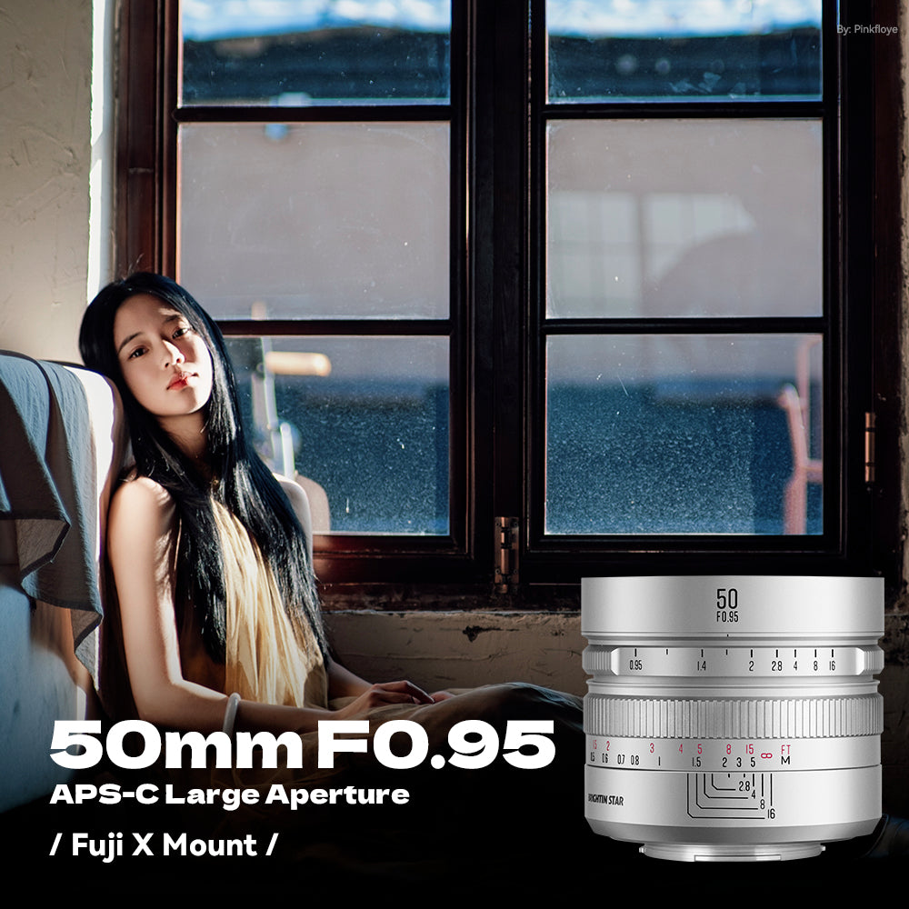 50mm F0.95 APS-C Night God Portrait Star Manual Fixed Focus Lens Suitable For Canon RF Mount