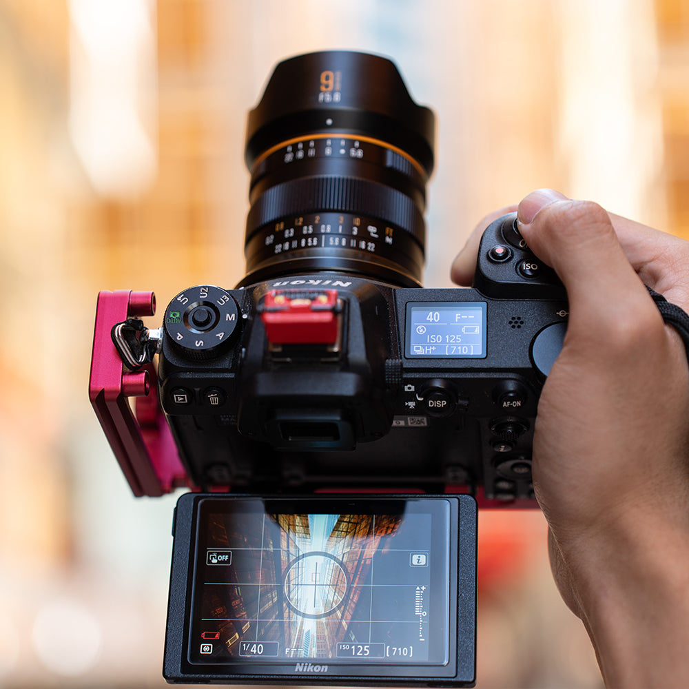 The Best Gift for Dad Brightin Star 9mm F5.6 Full Frame Manual Focus Camera Lens Ultra Wide Angle 0 Distortion Lens with ND Filter For Sony E/Nikon Z/Canon RF/L Mount