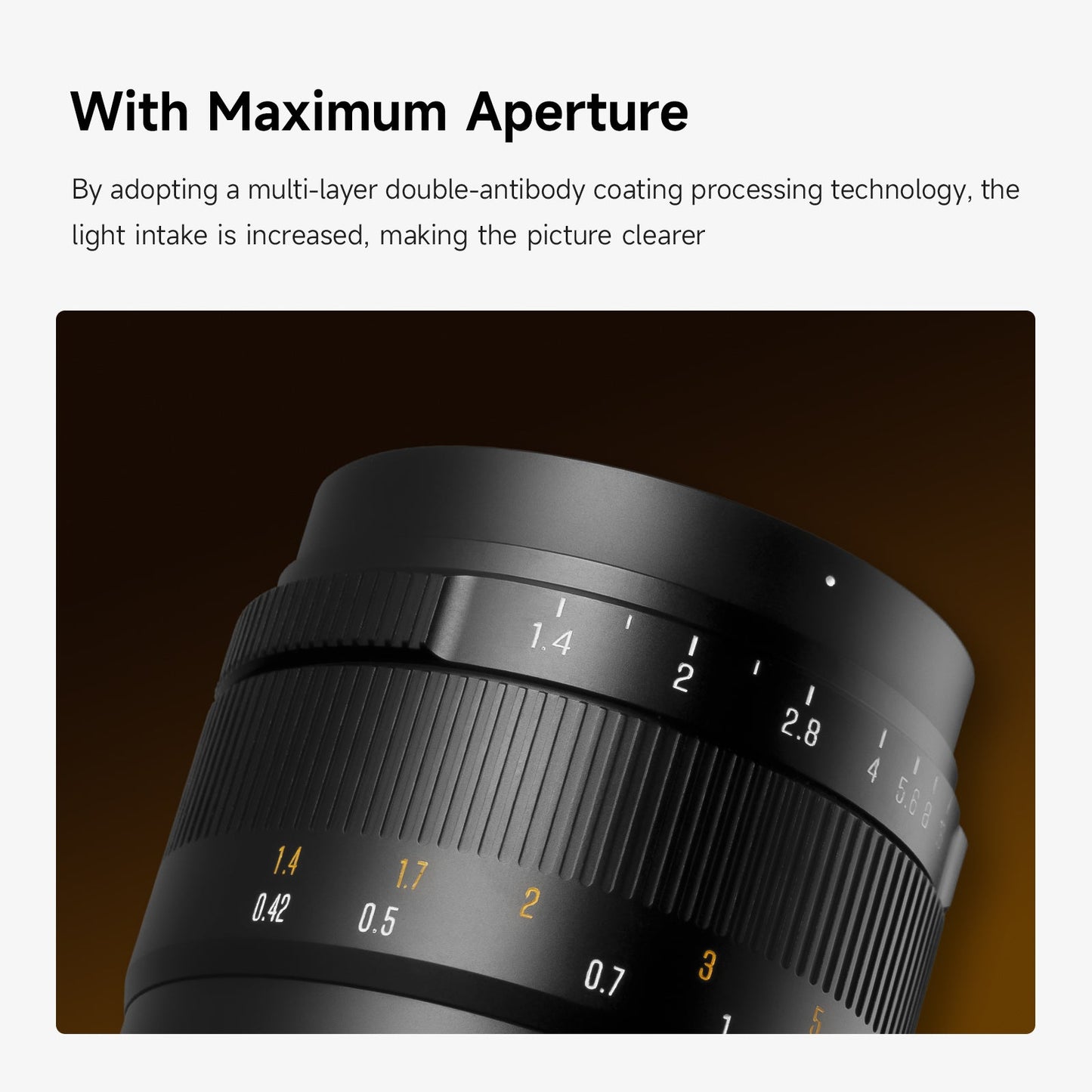 50mm F1.4 III APS-C Manual Focus Portrait Lens for Canon M