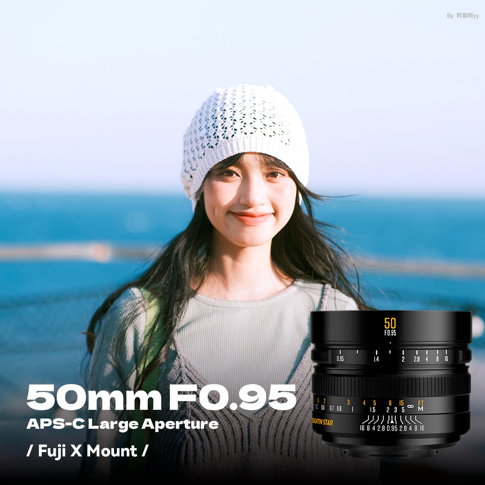 50mm F0.95 APS-C Night God Portrait Star Manual Fixed Focus Lens Suitable For Canon RF Mount