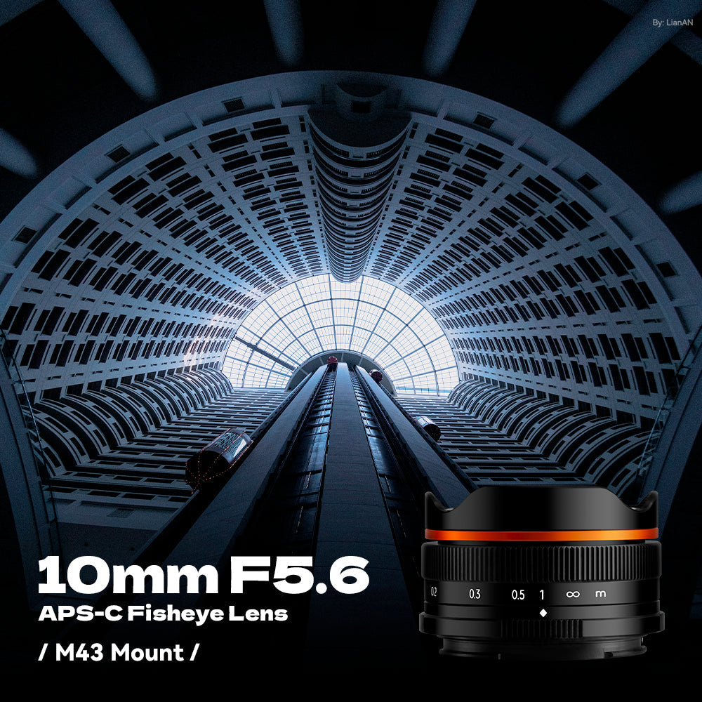 10mm F5.6 APS-C Fisheye Lens Wide-Angle Lens For Canon RF Mount