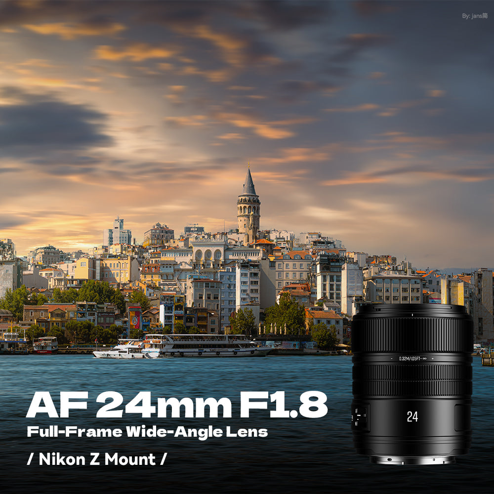 Brightin Star 24mm F1.8 Full-Frame Autofocus Lens for Sony E/Nikon Z Mount