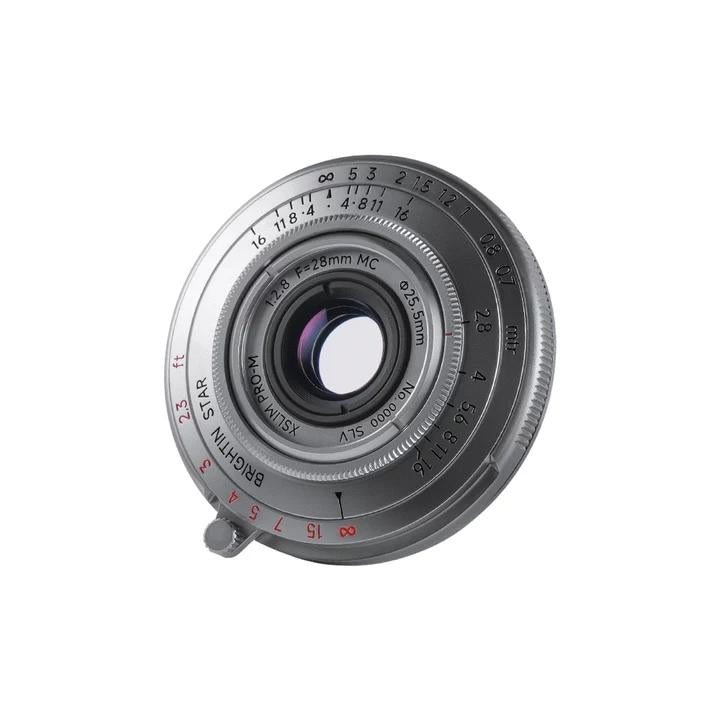 BRIGHTIN STAR MF 28mm F2.8 Full-Frame Pancake Lens for Leica M