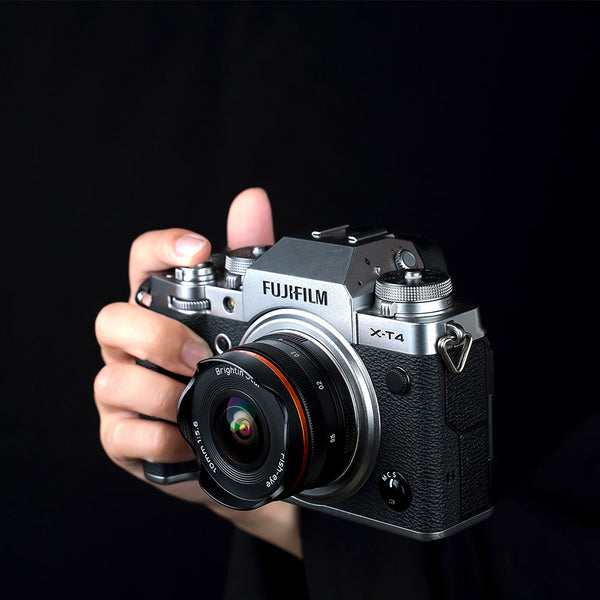 10mm F5.6 APS-C Fisheye Lens Wide-Angle Lens Pancake Lens Manual Fixed Focus Lens Suitable For Fuji X-Mount