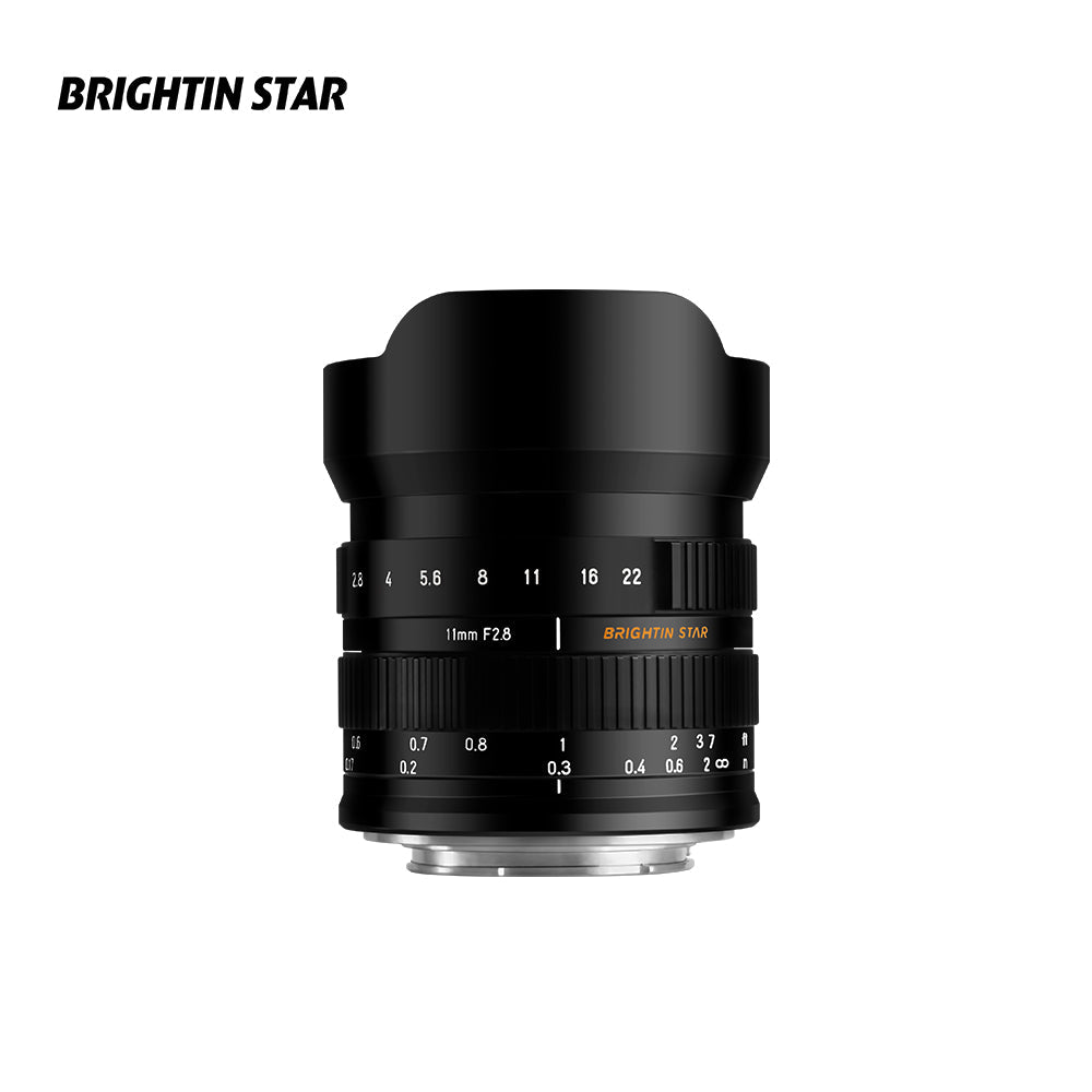 11mm F2.8 Full Frame Wide-Angle Starry Sky Fisheye Lens - Brightin Star