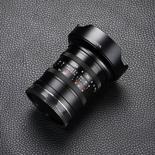 16mm F2.8 Full Frame Ultral Wide Angle Manual Focus Mirrorless Camera Lens