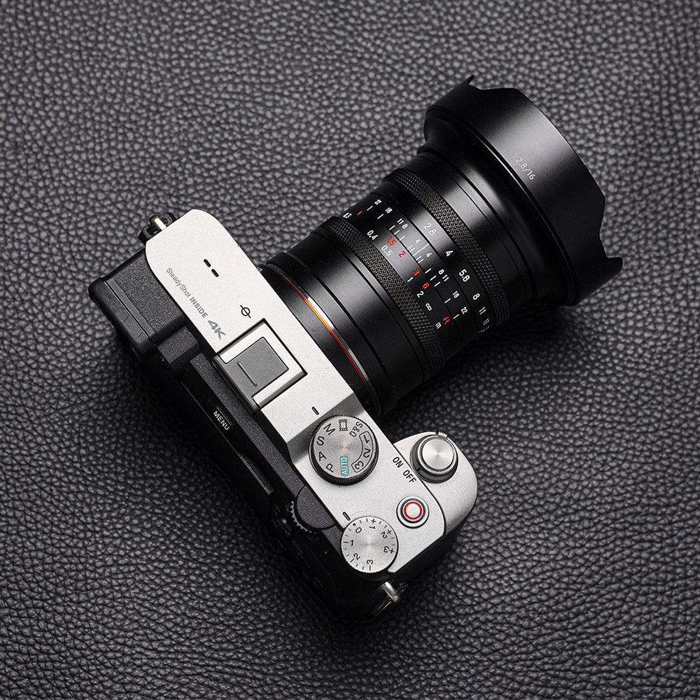 16mm F2.8 Full Frame Ultral Wide Angle Manual Focus Mirrorless Camera Lens