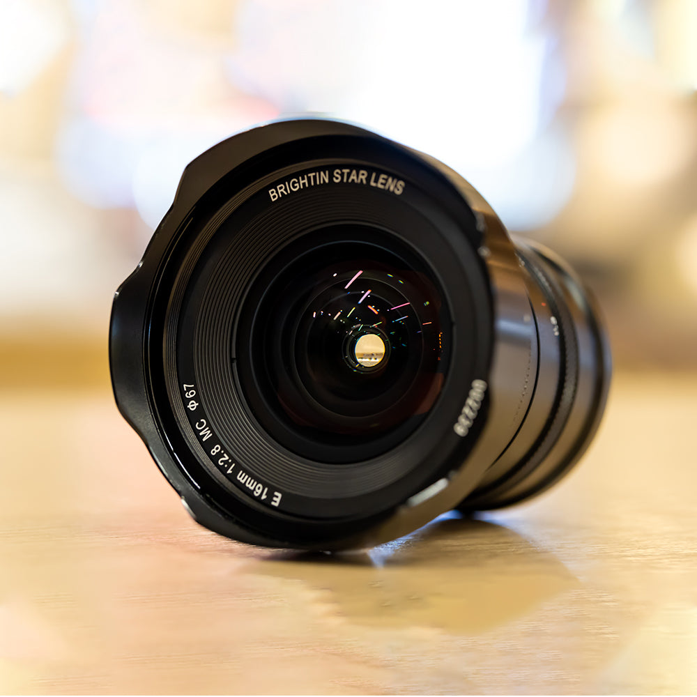 16mm F2.8 Full Frame Ultral Wide Angle Manual Focus Mirrorless Camera Lens