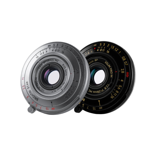 BRIGHTIN STAR MF 28mm F2.8 Full-Frame Pancake Lens for Leica M