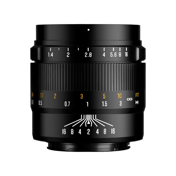 Brightin Star 50mm F1.4 III APS-C Manual Focus Portrait Lens for M43 / Canon M / Fujifilm X / Sony E / Canon RF