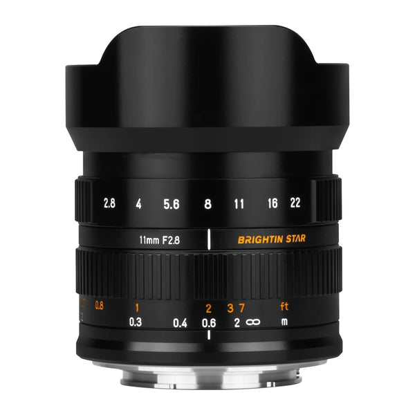 11mm F2.8 Full Frame Wide-Angle Starry Sky Fisheye Lens Suitable for Sony E mount