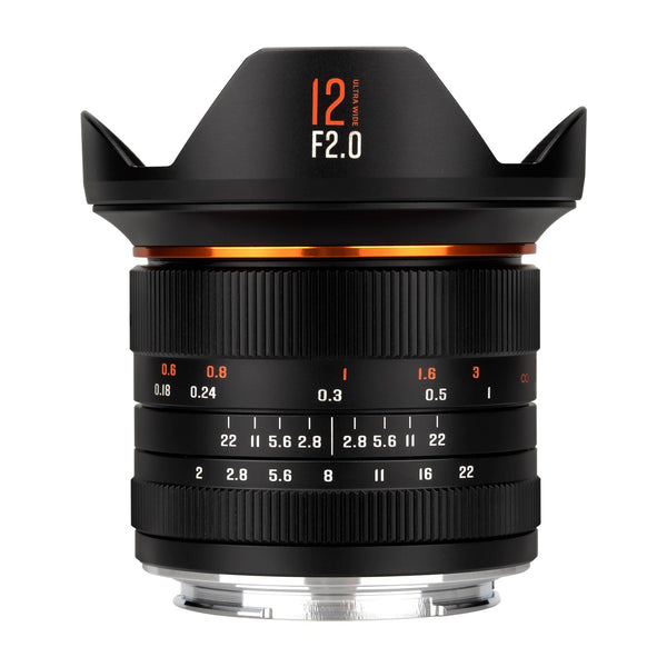 12mm F2.0 III APS-C Ultra Wide-Angle Big Aperture Cameras Lens For Panasonic/Olympus Micro 4/3 Mount