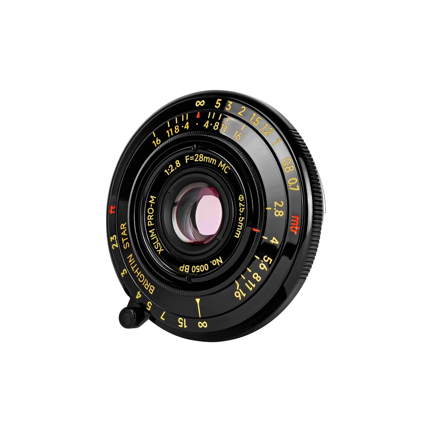 BRIGHTIN STAR MF 28mm F2.8 Full-Frame Pancake Lens for Leica M