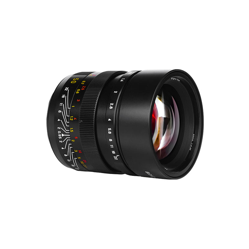 50mm F0.95 Full Frame Large Aperture Manual Focus Mirrorless Camera Lens - Brightin Star