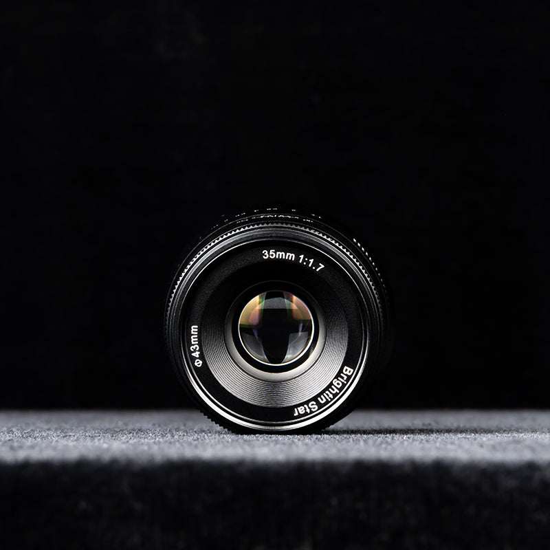 35mm F1.7 Wide-Angle Manual Focus Prime Lens - Brightin Star