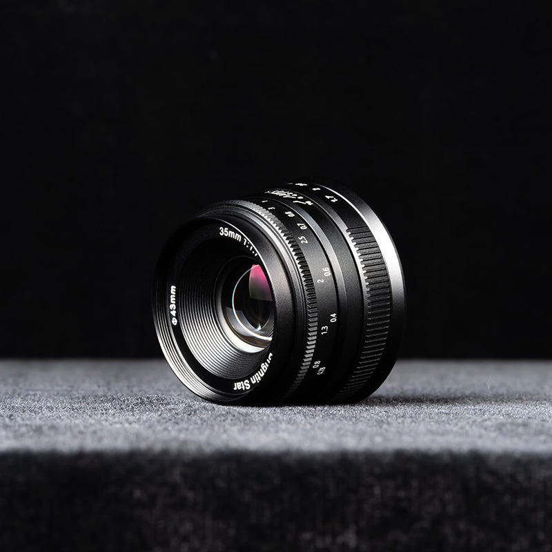 35mm F1.7 Wide-Angle Manual Focus Prime Lens - Brightin Star