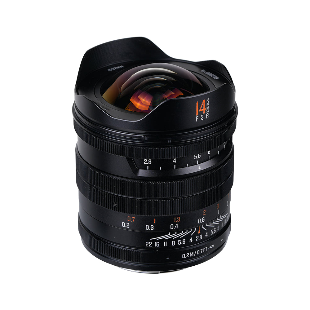 Brightin Star MF 14mm F2.8 Full Frame Ultra Wide Angle Lens for Canon RF Mount
