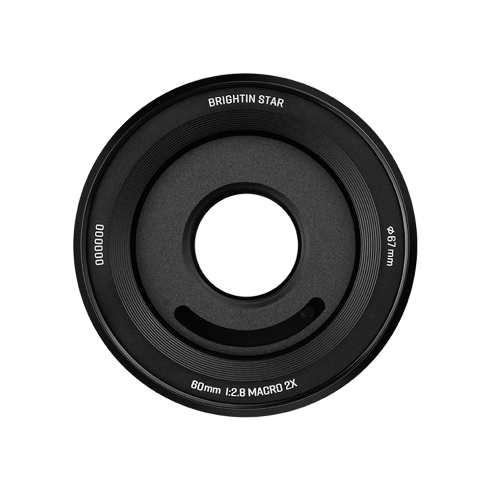 Brightin Star 60mm F2.8 2X Macro APS-C Manual Focus Prime Lens for Canon EOS-M Mount