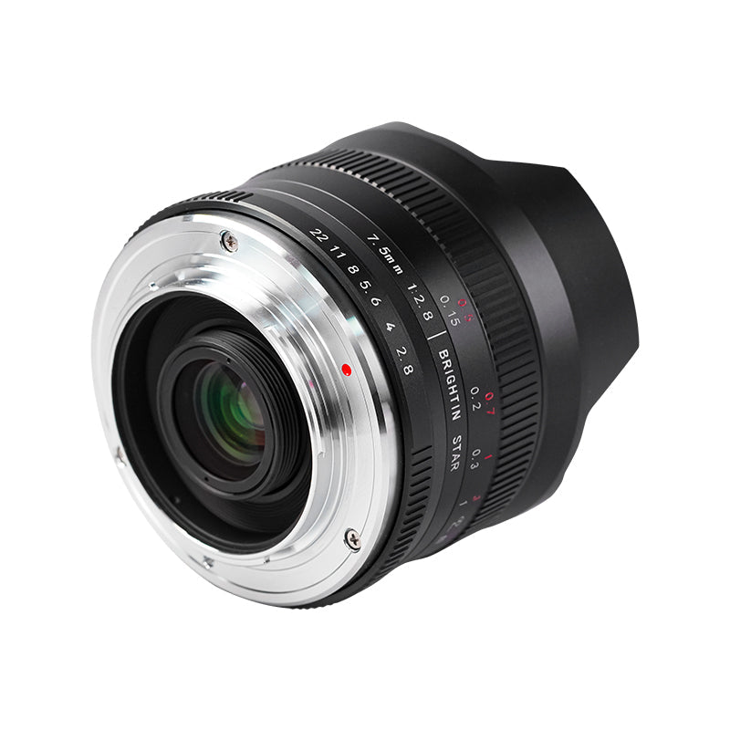 7.5mm F2.8 Fisheye Manual Focus Prime Lens - Brightin Star