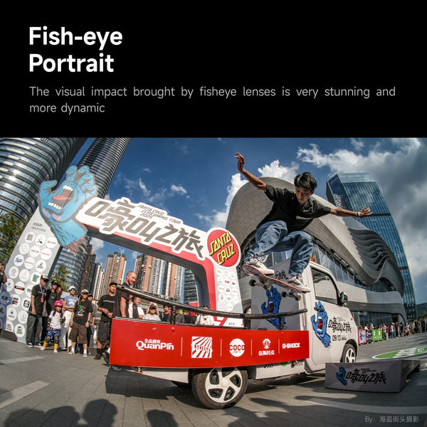 10mm F5.6 Pro APS-C Fisheye Lens Wide-Angle Lens For Sony E Mount