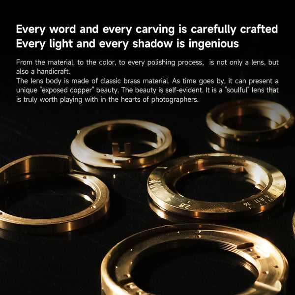 Brightin Star 28mm F2.8 Full Frame Pine Green Limited Lens For Leica M Mount