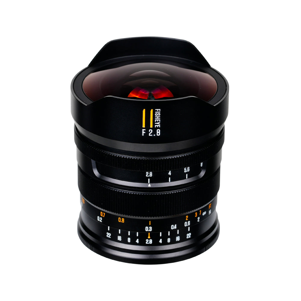 Brightin Star 11mm F2.8 II Fisheye Lens 182° Full Frame Ultra Wide Angle Manual Focus for Canon RF Mount