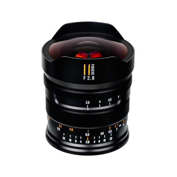 Brightin Star 11mm F2.8 II Fisheye Lens 182° Full Frame Ultra Wide Angle Manual Focus for Canon RF Mount