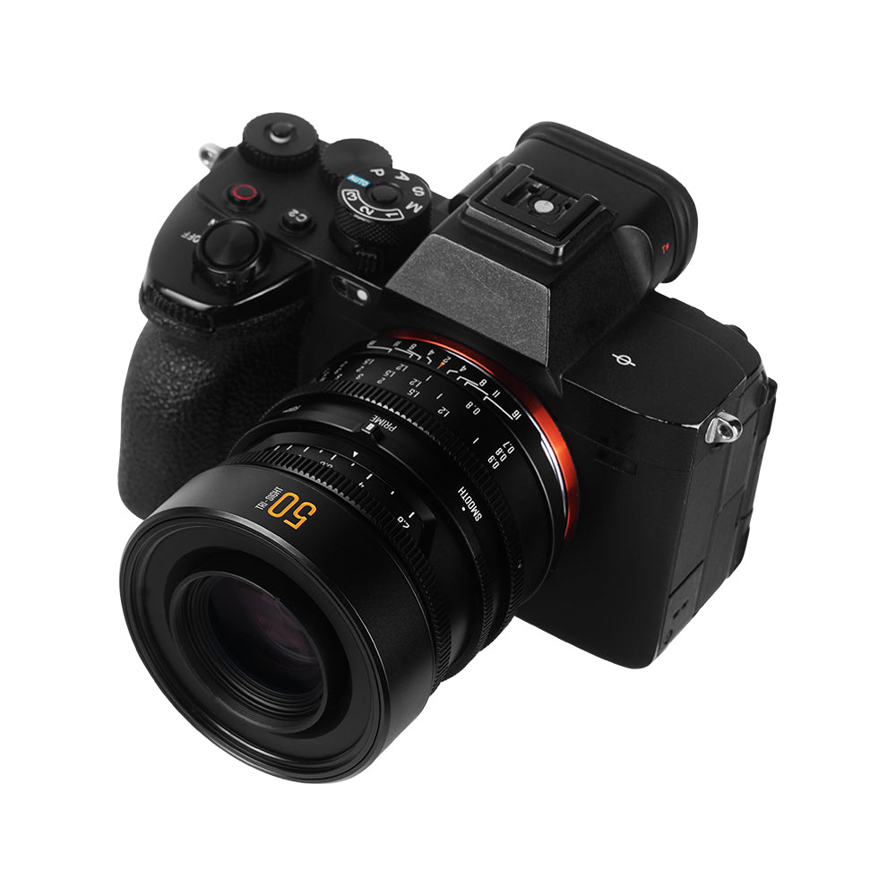BRIGHTIN STAR MF 50mm F2.0 TRI-SIGHT Full-Frame Art Lens for Canon RF