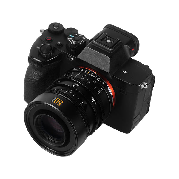 BRIGHTIN STAR MF 50mm F2.0 TRI-SIGHT Full-Frame Art Lens for Canon RF