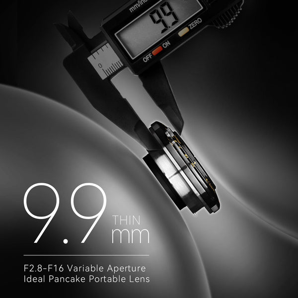 Exclusive  25.5mm ultra-thin UV filter (only 1mm thick) - fits Leica/Sigma/Panasonic L/Canon RF/Nikon Z/Sony E/Fuji X/GFX adapters - designed for 28mm F2.8 lenses