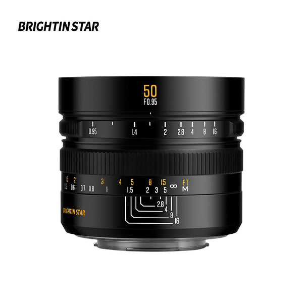 50mm F0.95 APS-C Night God Portrait Star Manual Fixed Focus Lens -Brightin Star