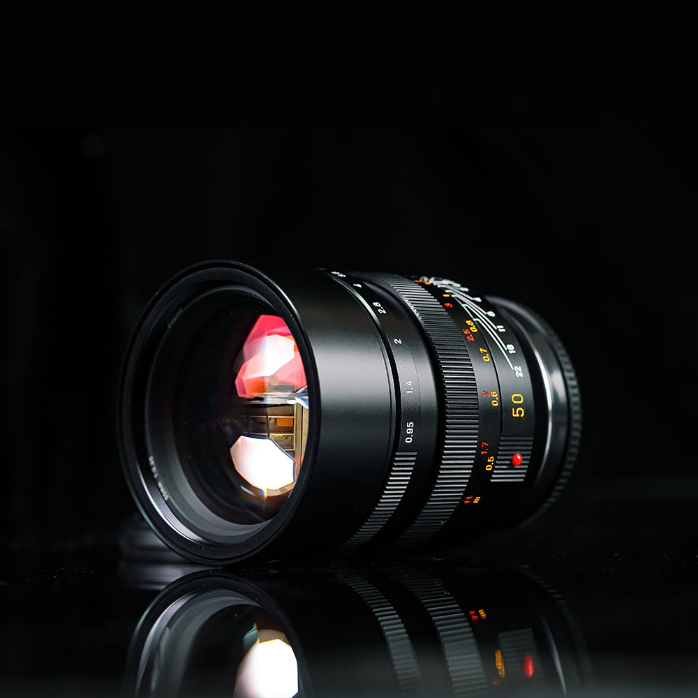 50mm F0.95 Full Frame Large Aperture Manual Focus Mirrorless Camera Lens - Brightin Star