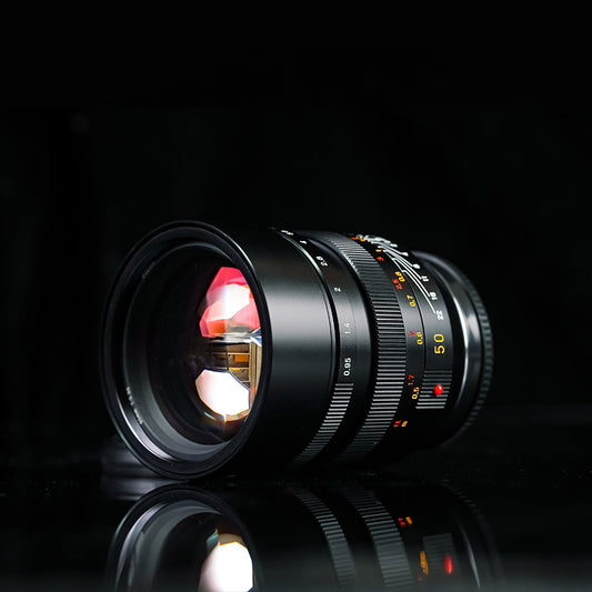 50mm F0.95 Full Frame Large Aperture Manual Focus Mirrorless Camera Lens, Fit for L-Mount Leica/Panasonic/Sigma