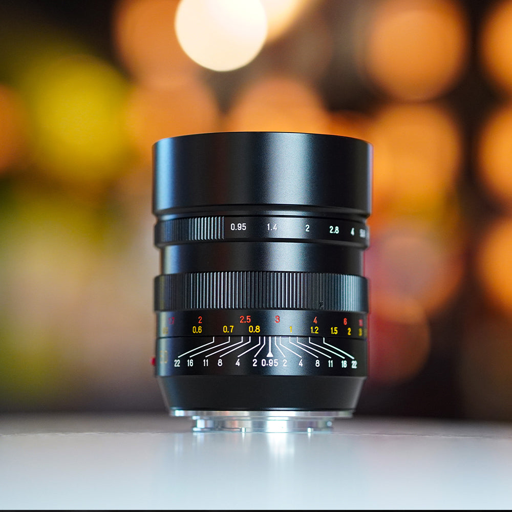 50mm F0.95 Full Frame Large Aperture Manual Focus Mirrorless Camera Lens - Brightin Star