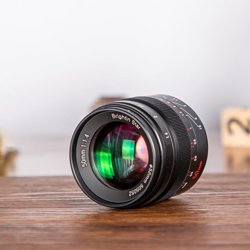 50mm F1.4 Manual Focus Prime Lens