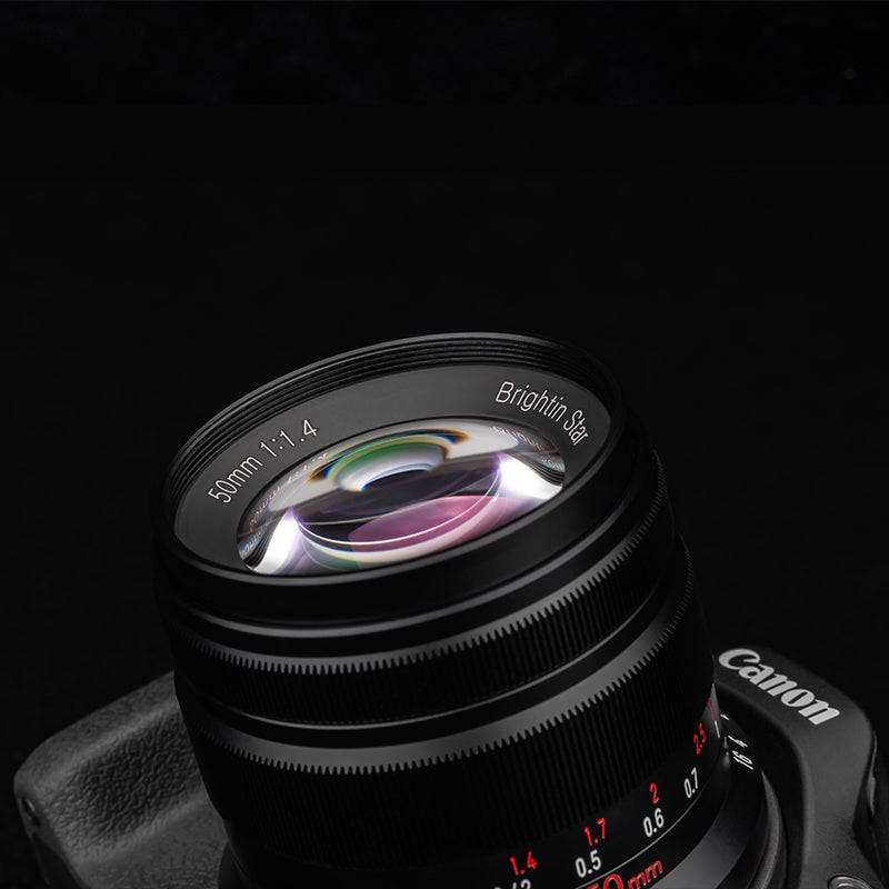 50mm F1.4 Manual Focus Prime Lens - Brightin Star