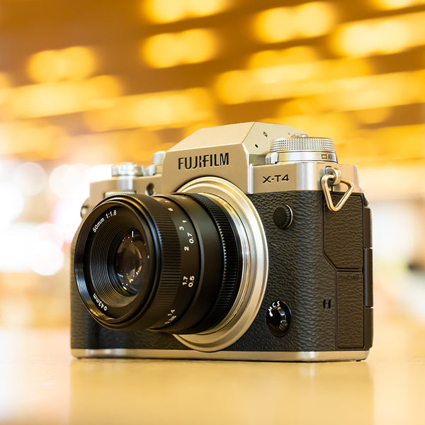 50mm F1.8 APS-C Manual Focus Lens Fit for Fuji X-Mount