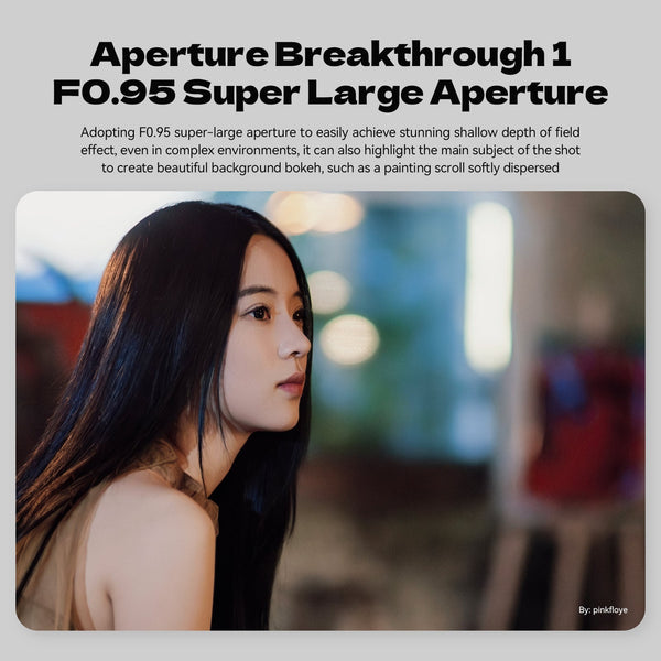 50mm F0.95 APS-C Night God Portrait Star Manual Fixed Focus Lens -Brightin Star