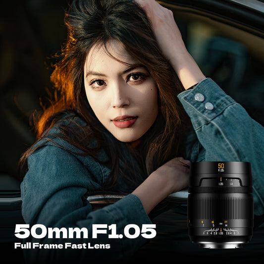 Brightin Star MF 50mm F1.05 Full-Frame Manual Focus Prime Lens