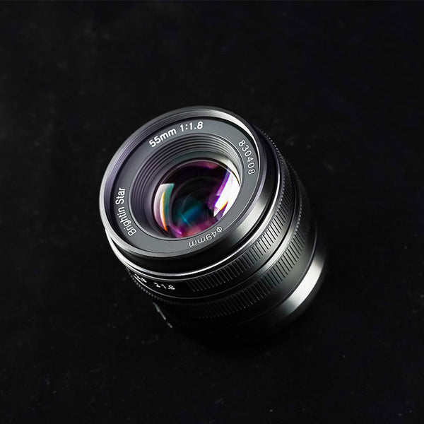 55mm F1.8 Full Frame Large Aperture Manual Focus Mirrorless Camera Lens, Fit for Sony E Mount