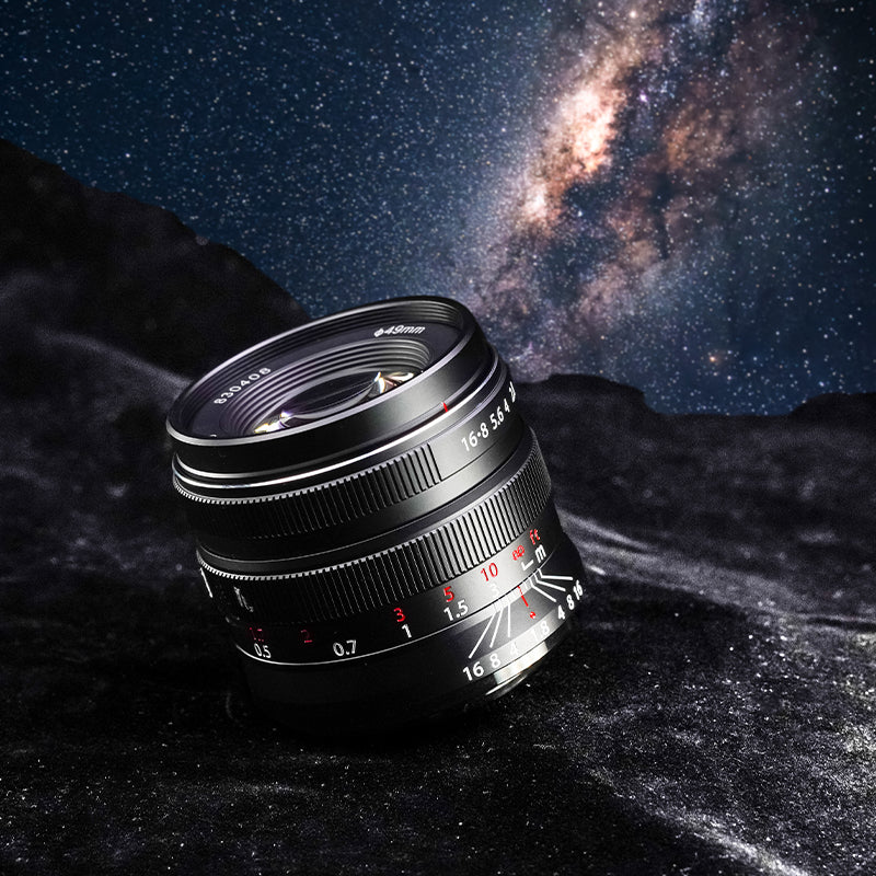 55mm F1.8 Full Frame Large Aperture Manual Focus Mirrorless Camera Lens, Fit for Canon RF Mount