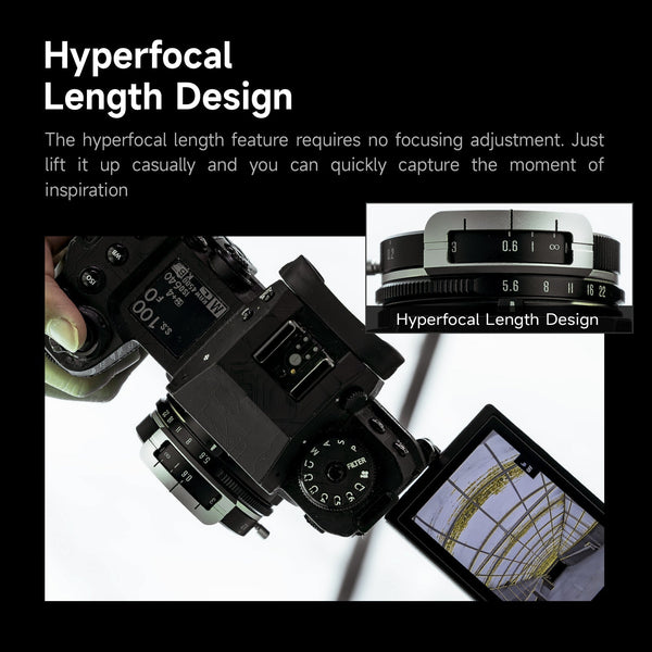 10mm F5.6 Pro APS-C Fisheye Lens Wide-Angle Lens For Micro 4/3 Mount