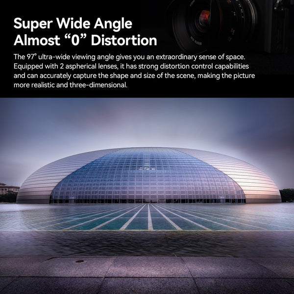 12mm F2.0 III APS-C  Ultra Wide-Angle Big Aperture Cameras Lens For Canon EOS-M Mount