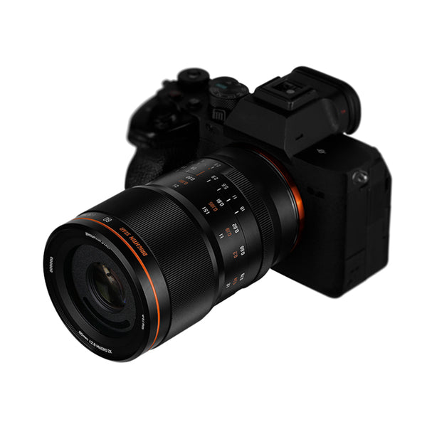 Brightin Star 60mm F2.8 2X Macro APS-C Manual Focus Prime Lens for Canon EOS-M Mount