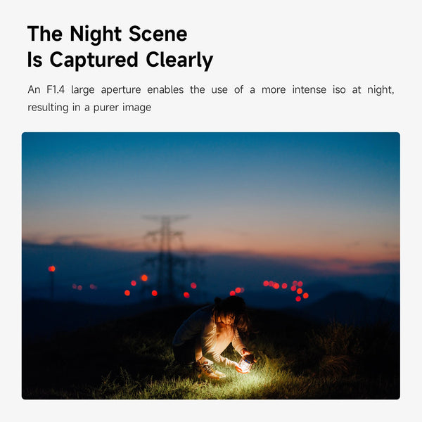 50mm F1.4 III APS-C Manual Focus Portrait Lens for Fujifilm X