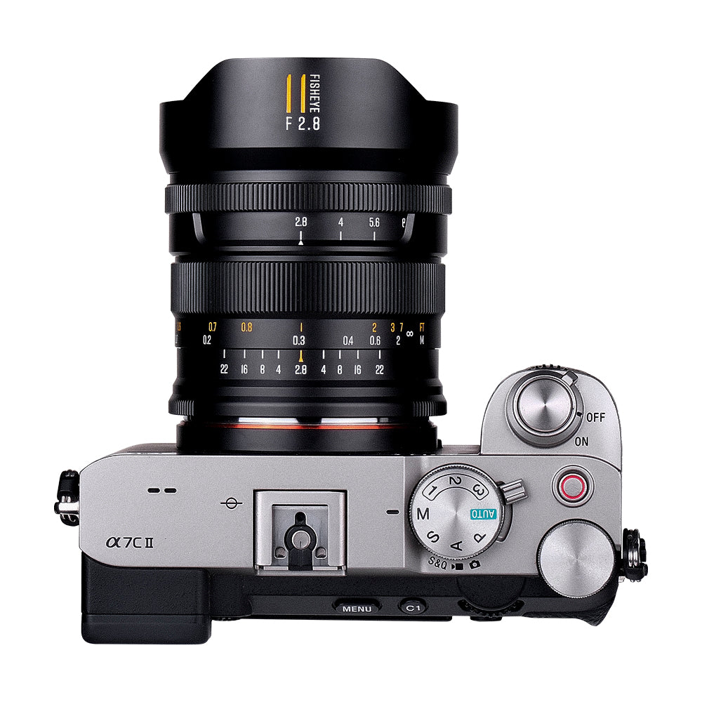 Brightin Star 11mm F2.8 II Fisheye Lens 182° Full Frame Ultra Wide Angle Manual Focus for L Mount