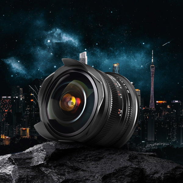 7.5mm F2.8 APS-C Fisheye Manual Focus Lens With ND Filter for Canon RF Mount