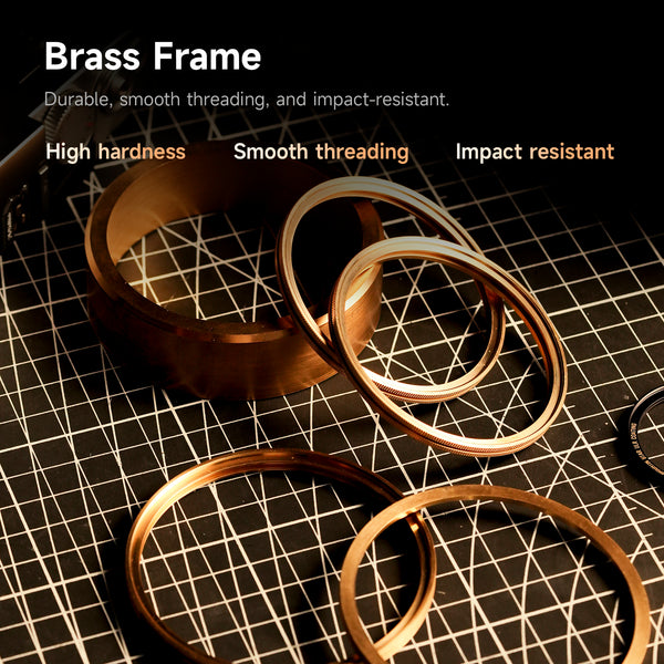 Brightin Star AERO UV Filter Brass Frame Ultra Slim Nano Coated UV Protection Lens Filter