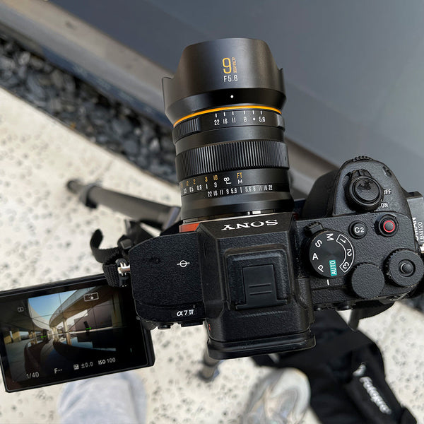 The Best Gift for Dad Brightin Star 9mm F5.6 Full Frame Manual Focus Camera Lens Ultra Wide Angle 0 Distortion Lens with ND Filter For Sony E/Nikon Z/Canon RF/L Mount